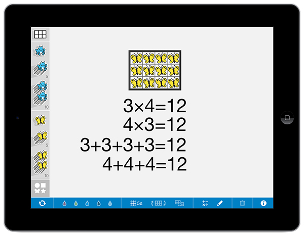 Number Frames App | The Math Learning Center