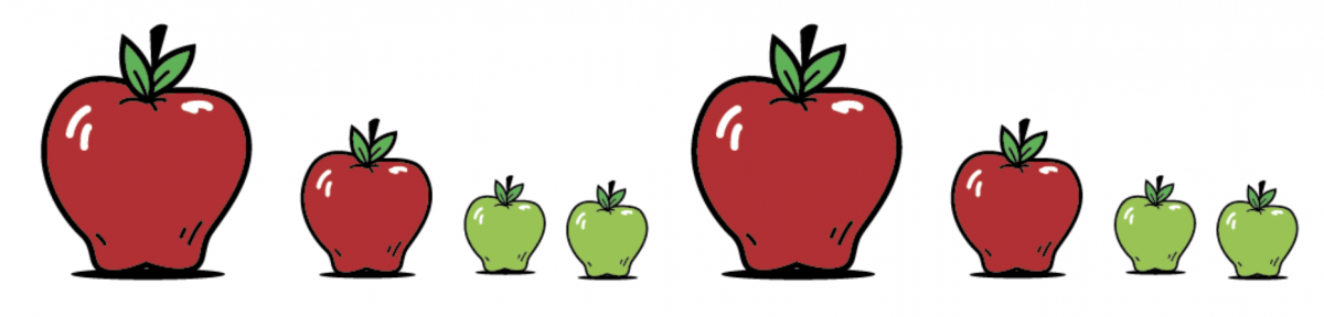 8 apples